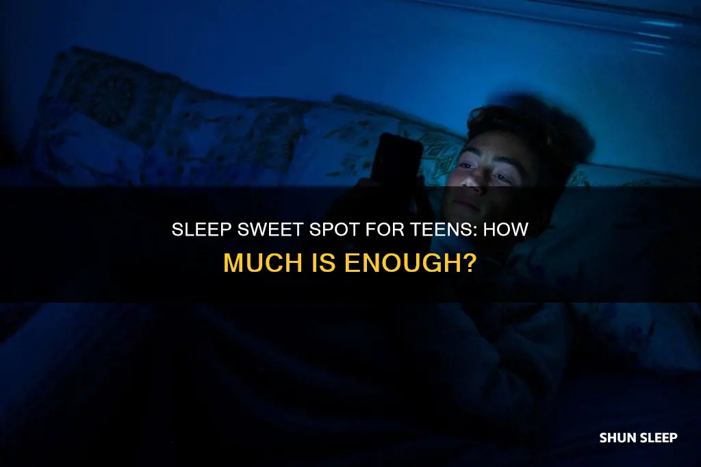 what is a heathly amount of sleep 17 year old