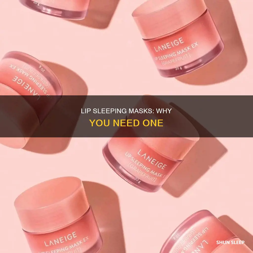 what is a lip sleeping mask used for