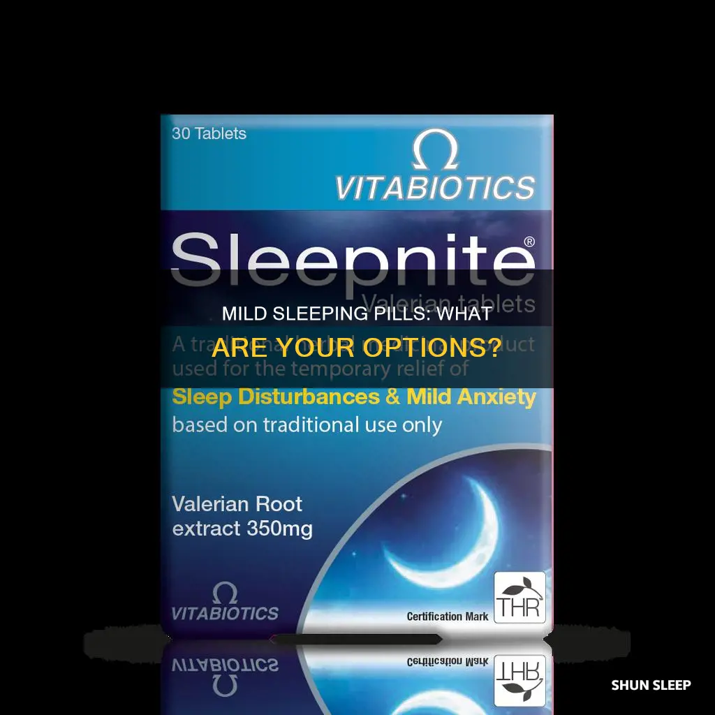 what is a mild sleeping pill