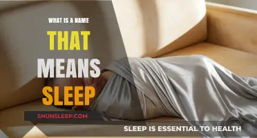 Exploring Names with Sleep Meanings