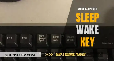 Unlocking the Power Sleep Wake Key: Understanding Its Impact