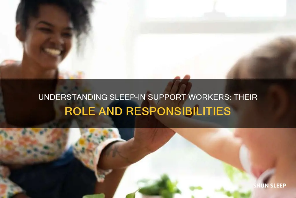 what is a sleep in support worker