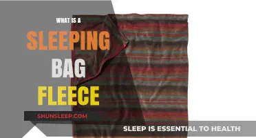 The Warmth of a Sleeping Bag Fleece