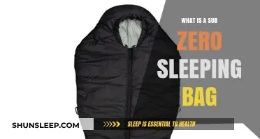 The Sub-Zero Sleeping Bag: Extreme Cold Comfort
