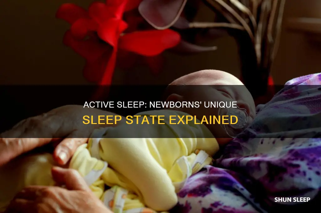 what is active sleeping newborn