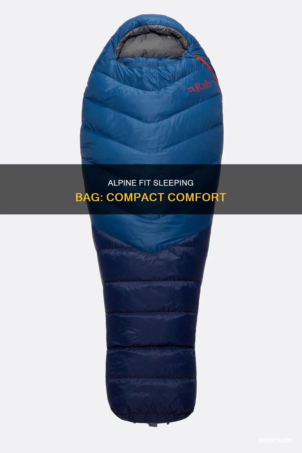 what is alpine fit sleeping bag