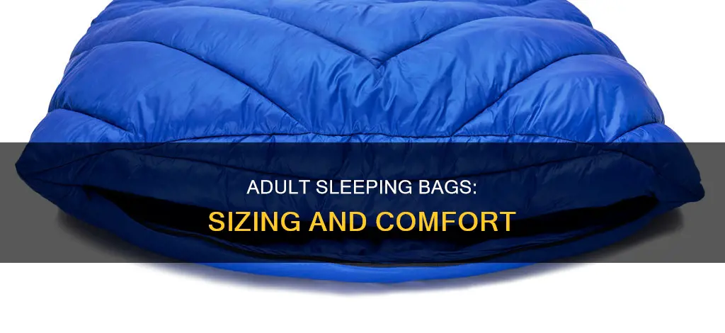 what is an adult size sleeping bag