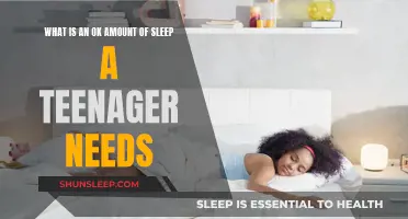 Sleep Needs of Teenagers: How Much is Enough?
