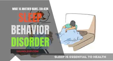 The Real Name Behind REM Sleep Behavior Disorder