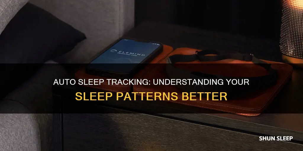 what is auto sleep tracking