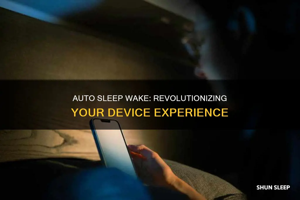 what is auto sleep wake