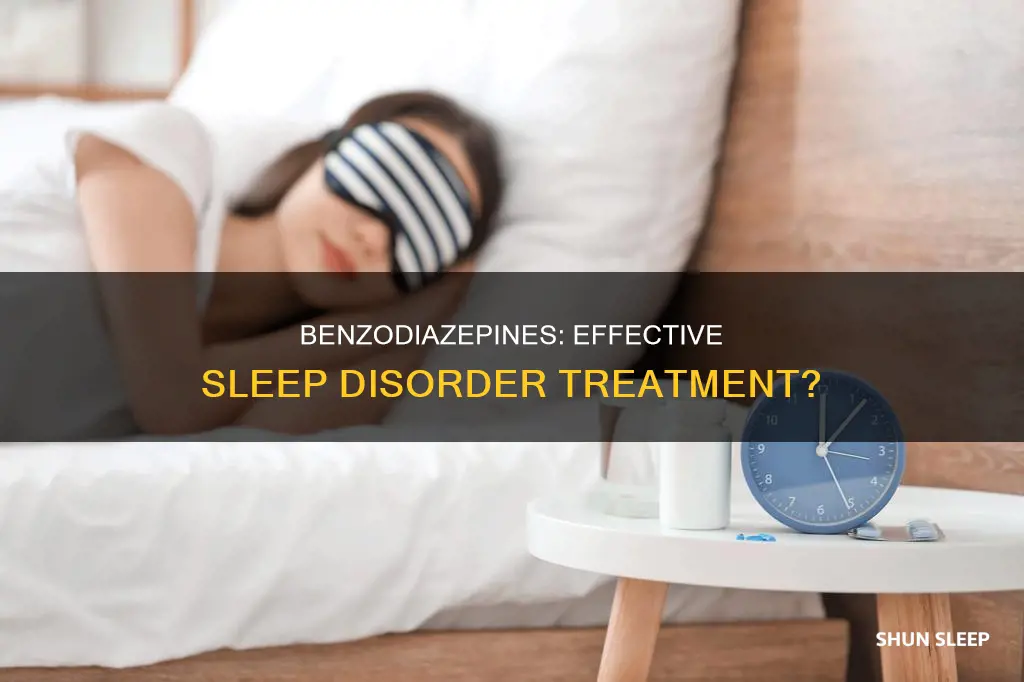 what is benzodiazepines used for sleep disorders