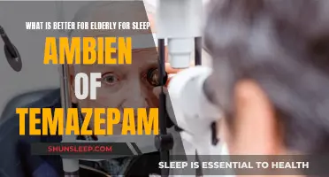 Temazepam or Ambien: Which is Safer for Seniors?