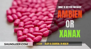 Ambien vs. Xanax: Which Drug Helps You Sleep Better?