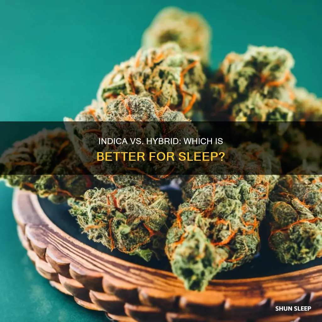 what is better for sleep indica or hybrid