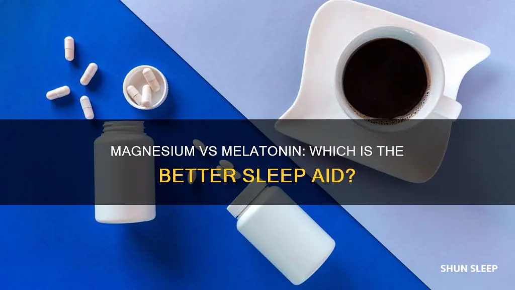 what is better for sleep magnesium or melatonin