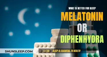 Melatonin vs. Diphenhydramine: Which Is Better for Sleep?