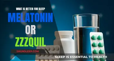 Melatonin vs. ZzzQuil: Which One Helps You Sleep Better?