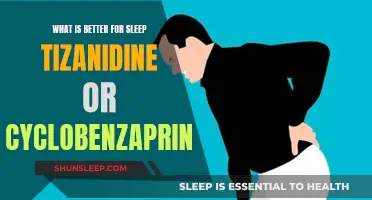 Tizanidine vs Cyclobenzaprine: Which is Better for Sleep?