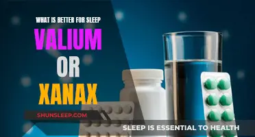 Valium vs. Xanax: Which is Better for Sleep?