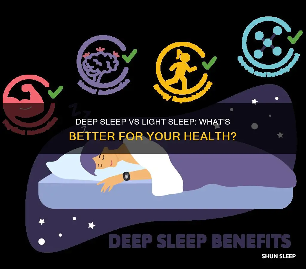 what is better for you deep sleep or light sleep