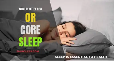 REM vs. Core Sleep: Which Sleep Stage is Superior?