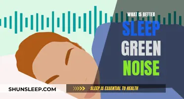 Green Noise for Better Sleep: A Natural Solution