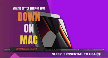 Sleep vs Shutdown: Which is Better for Your Mac?