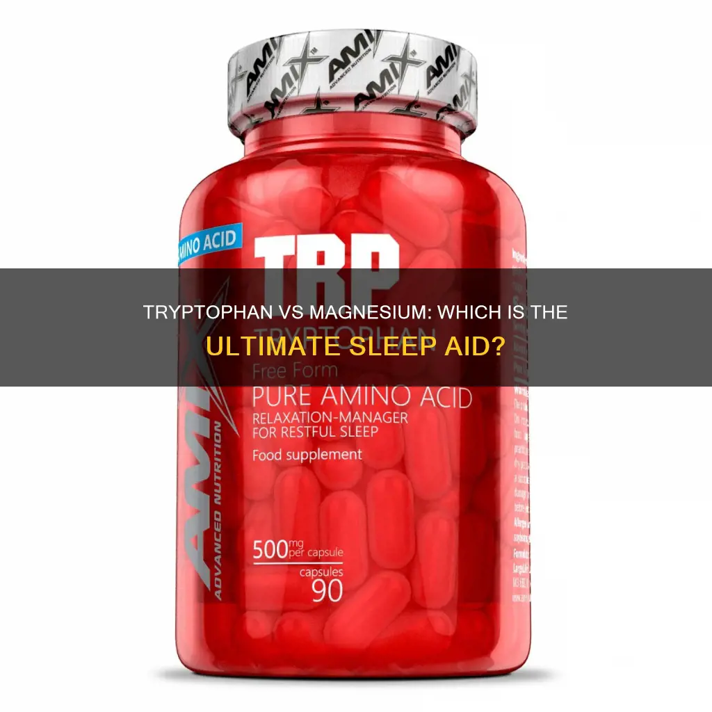 what is better tryptophan or magnesium for sleep