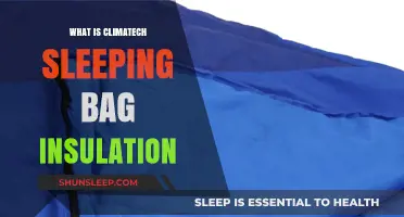 Climatech Sleeping Bag Insulation: Warmth and Comfort