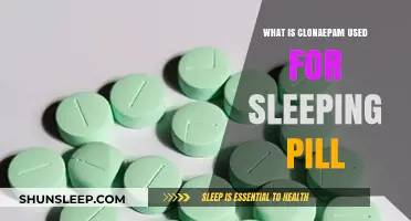 Clonazepam: A Sleeping Pill for Insomnia and Anxiety