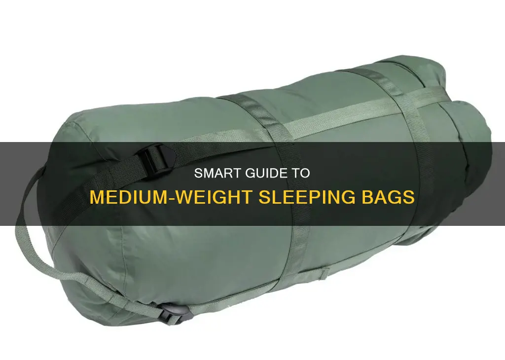 what is considered to be a medium weight sleeping bag