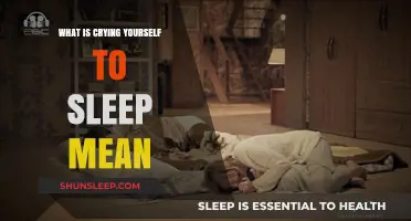 Crying Yourself to Sleep: What Does It Mean?