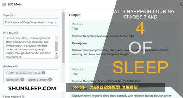 Deep Sleep: Understanding the Body's Restoration Process