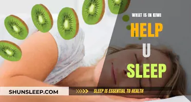 Kiwi's Sleep-Boosting Secrets: Nutrients That Promote Restful Nights