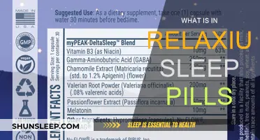 Relaxium Sleep Pills: What's Inside?