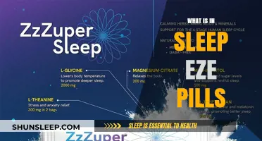 Sleep Eze Pills: What's Inside?