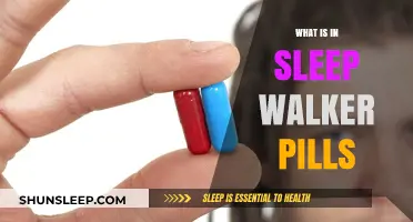 Sleep Walker Pills: Ingredients and Effects