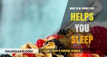Yogurt's Sleep-Boosting Secrets: Nutrients for Better Rest Revealed