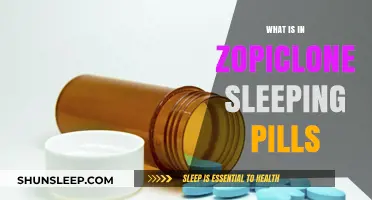 Zopiclone Pills: What's Inside Your Sleep Aid?