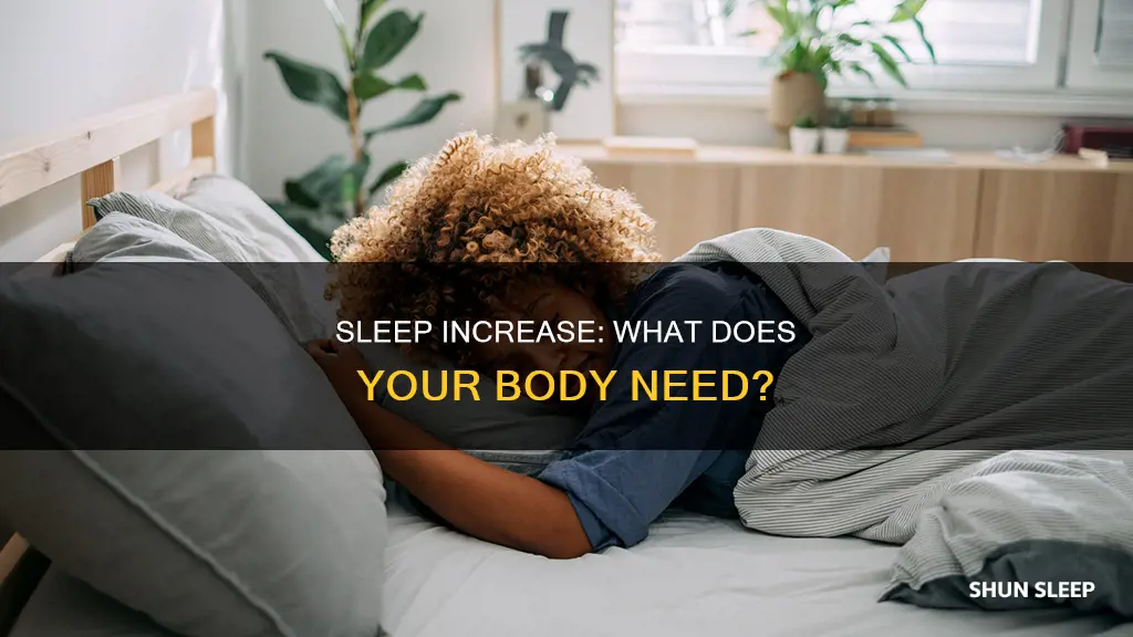 what is increase need for sleep a sign of
