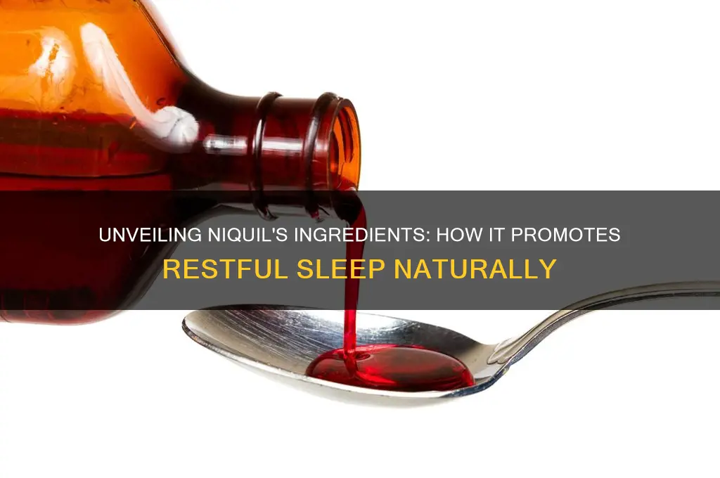 what is inside niquill to help you sleep