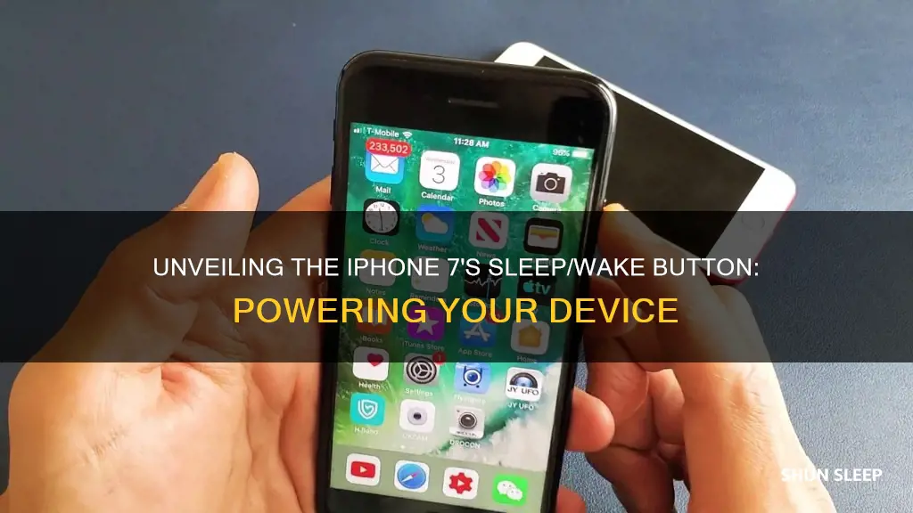 what is iphone 7 sleep wake button