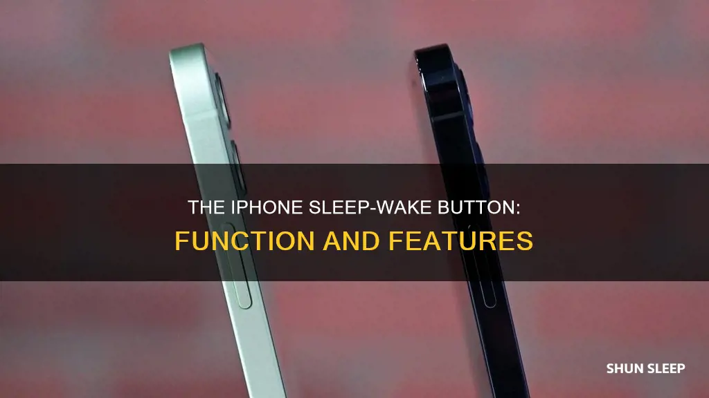 what is iphone sleep wake button