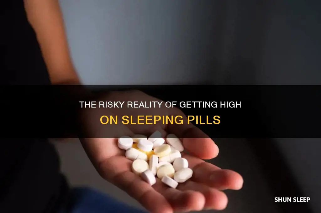 what is it like getting high on sleeping pills