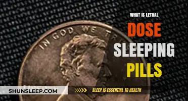 How Many Sleeping Pills Does It Take to Die?