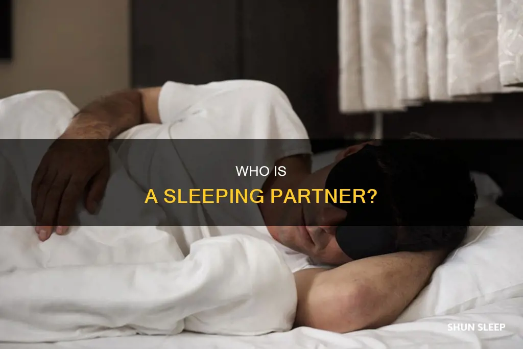 what is mean sleeping partner