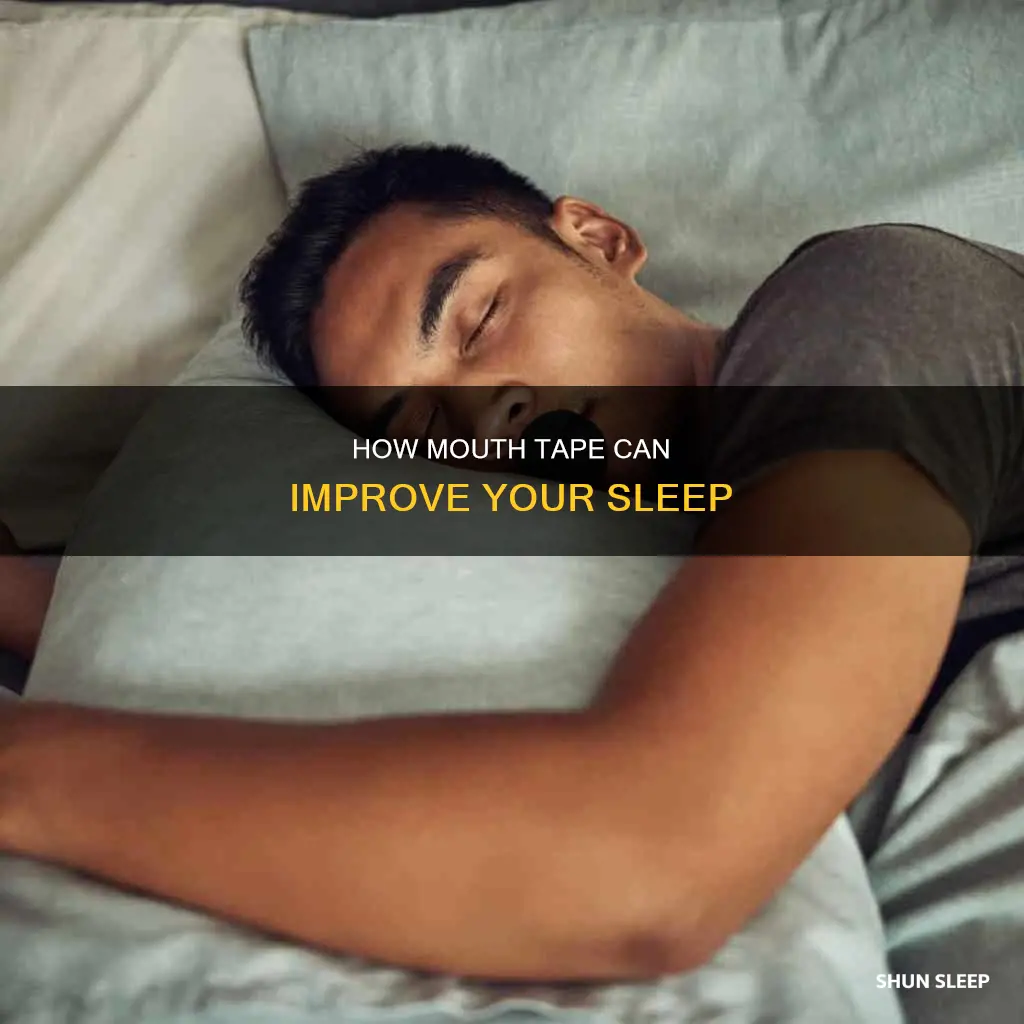 what is mouth tape used for when sleeping