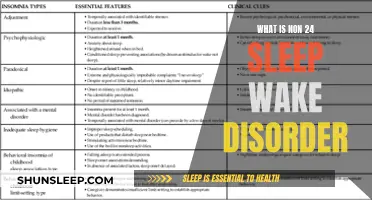Understanding Non-24 Sleep Wake Disorder: Causes and Effects
