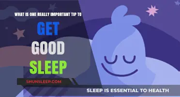 Mastering Sleep: One Essential Tip for Restful Nights and Energized Days